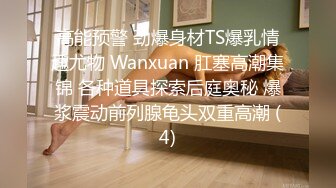 高能预警 劲爆身材TS爆乳情趣尤物 Wanxuan 肛塞高潮集锦 各种道具探索后庭奥秘 爆浆震动前列腺龟头双重高潮 (4)