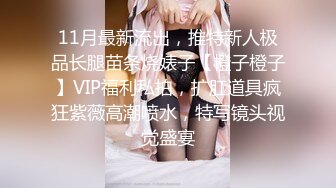 11月最新流出，推特新人极品长腿苗条烧婊子【橙子橙子】VIP福利私拍，扩肛道具疯狂紫薇高潮喷水，特写镜头视觉盛宴