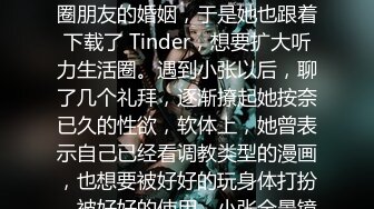 「Tinder 遇到的贸易公司 G 奶小奈」1584832G生性害羞的她，交友一直很脆弱，生活圈朋友的婚姻，于是她也跟着下载了 Tinder，想要扩大听力生活圈。遇到小张以后，聊了几个礼拜，逐渐撩起她按奈已久的性欲，软体上，她曾表示自己已经看调教类型的漫画，也想要被好好的玩身体打扮，被好好的使用。小张全景镜头，记录下她受害羞的神情，以纪念她。